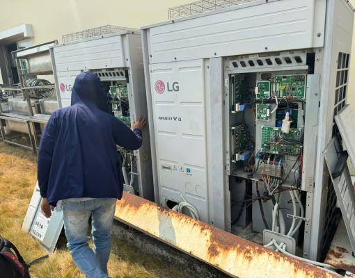 HÌNH ẢNH DỰ ÁN CỦA ĐIỆN LẠNH HOÀNG KHANG