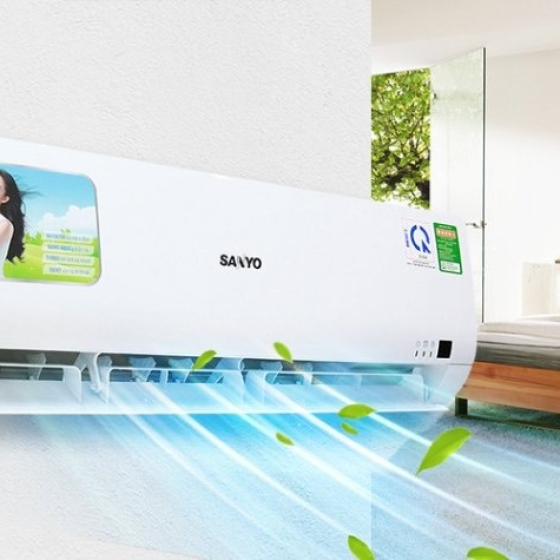 Máy lạnh Sanyo Inverter 1 HP SAP-KCRV9WGS