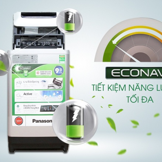 Máy giặt Panasonic cảm biến Econavi