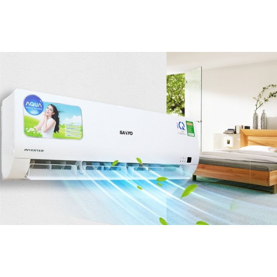 Máy lạnh Sanyo Inverter 1 HP SAP-KCRV9WGS