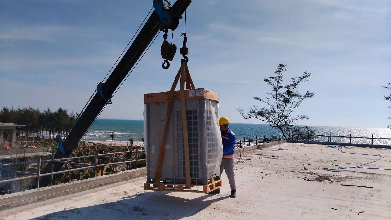 Bảo trì hệ thống máy lạnh - hình ảnh thực tế